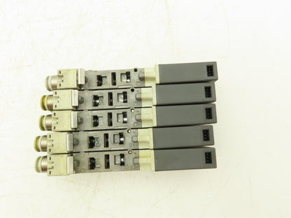 SMC SQ2231D-5D-C6 Pneumatic 5 Port 2 Pos. Double Solenoid Valve 24V Lot of 5
