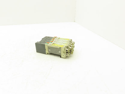 SMC SQ2231D-5D-C6 Pneumatic 5 Port 2 Pos. Double Solenoid Valve 24V Lot of 5