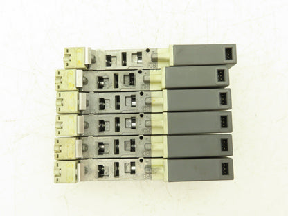 SMC SQ2231D-5D-C6 Pneumatic 5 Port 2 Pos. Double Solenoid Valve 24V Lot of 6
