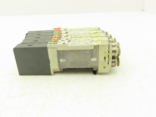 SMC SQ2231D-5D-C8 Pneumatic 5 Port 2 Pos. Double Solenoid Valve 24V Lot of 5