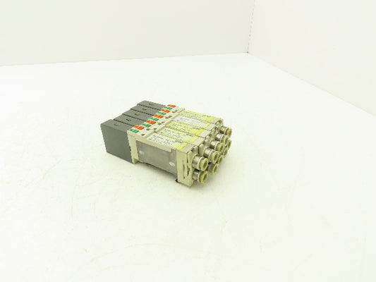 SMC SQ2231D-5D-C8 Pneumatic 5 Port 2 Pos. Double Solenoid Valve 24V Lot of 5