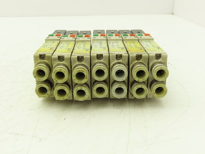 SMC SQ2231D-5D-C8 Pneumatic 5 Port 2 Pos. Double Solenoid Valve 24V Lot of 7