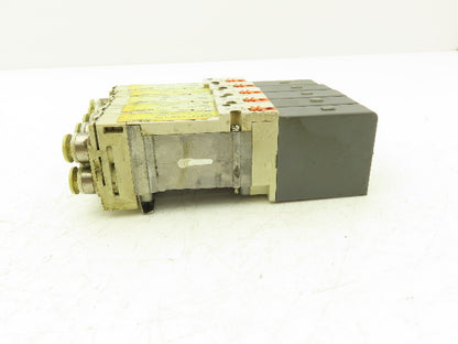 SMC SQ2131D-5D-C8 Pneumatic 5 Port 2 Pos. Single Solenoid Valve 24V Lot of 5