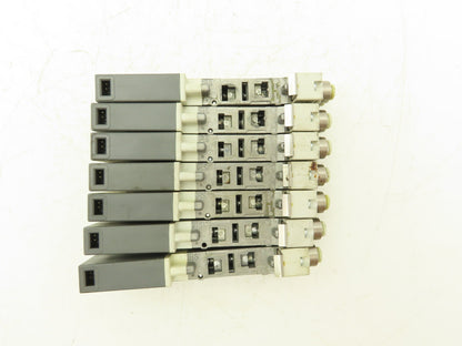 SMC SQ2131-5D1-C6 Pneumatic 5 Port 2 Pos. Single Solenoid Valve 24V Lot of 7