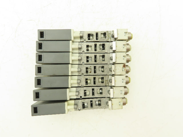 SMC SQ2131-5D1-C6 Pneumatic 5 Port 2 Pos. Single Solenoid Valve 24V Lot of 7
