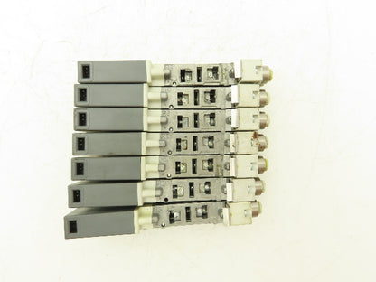 SMC SQ2131-5D1-C6 Pneumatic 5 Port 2 Pos. Single Solenoid Valve 24V Lot of 7