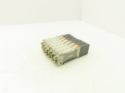 SMC SQ2131-5D1-C6 Pneumatic 5 Port 2 Pos. Single Solenoid Valve 24V Lot of 7