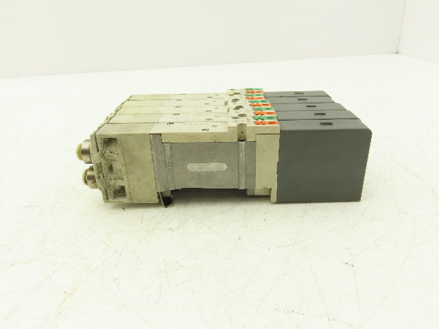 SMC SQ2431D-5D1-C6 Pneumatic 5 Port 4 Pos. Double Solenoid Valve 24V Lot of 5