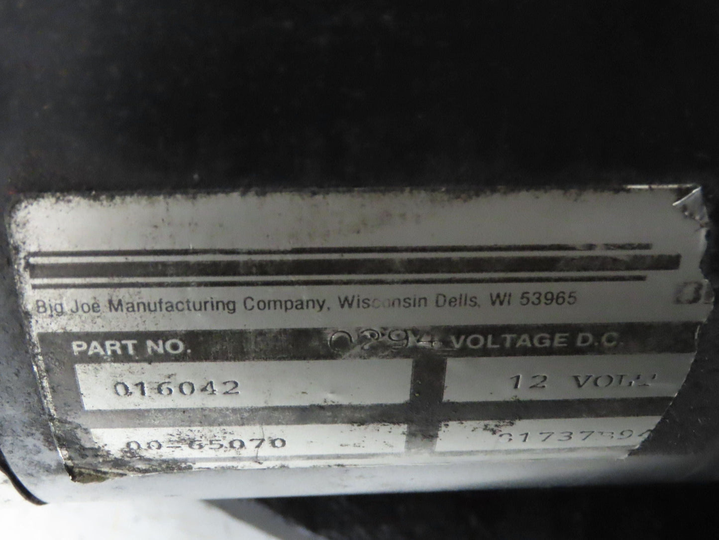 Big Joe PDH-40-106 Forklift Walkie Stacker Drive Unit Wheel Motor Brake 12vDC