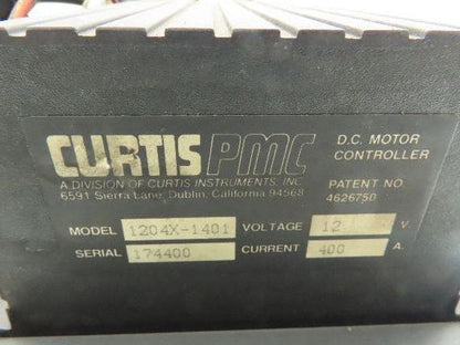 Curtis 1204X-1401 DC Motor Controller 12v Contactors From Big Joe PDH-40-106