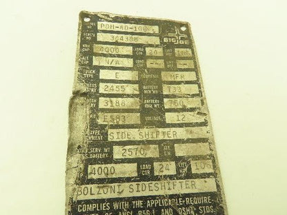 Curtis 1204X-1401 DC Motor Controller 12v Contactors From Big Joe PDH-40-106