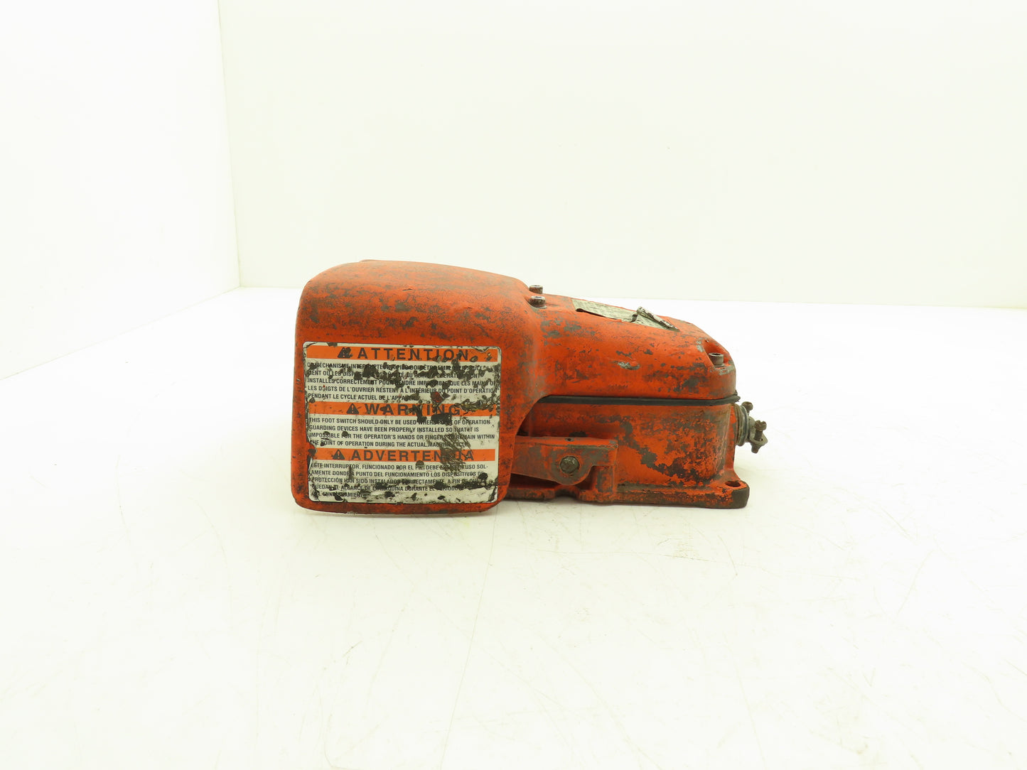 Hercules 531-SWH Hercules Foot Pedal Switch Full Shield 20A 120/240V Orange