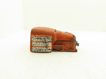 Hercules 531-SWH Hercules Foot Pedal Switch Full Shield 20A 120/240V Orange