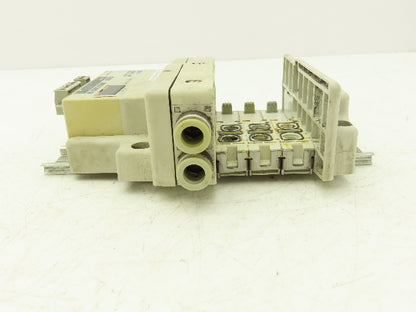 SMC SS5Q23-03SDQ-D-00T Pneumatic Valve Manifold Devicenet 3 Station DIN mounted