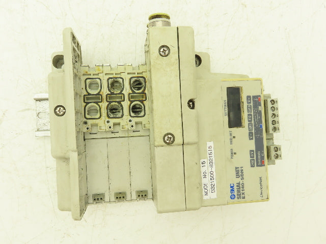 SMC SS5Q23-03SDQ-D-00T Pneumatic Valve Manifold Devicenet 3 Station DIN mounted