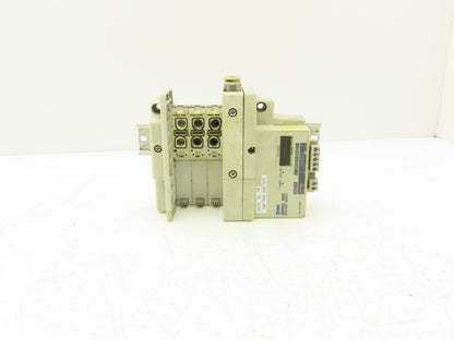 SMC SS5Q23-03SDQ-D-00T Pneumatic Valve Manifold Devicenet 3 Station DIN mounted