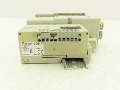 SMC SS5Q23-04SDQ-D-00T Pneumatic Manifold Devicenet 4 Station DIN mounted