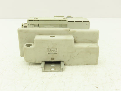 SMC SS5Q23-04SDQ-D-00T Pneumatic Manifold Devicenet 4 Station DIN mounted