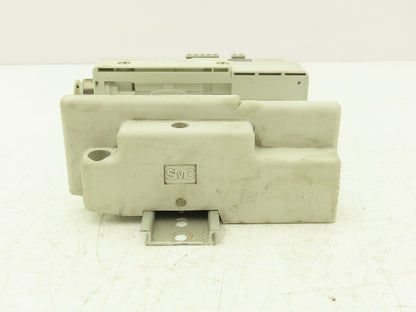 SMC SS5Q23-04SDQ-D-00T Pneumatic Manifold Devicenet 4 Station DIN mounted