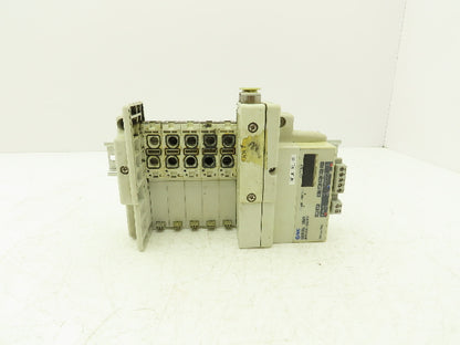 SMC SS5Q23-05SDQ-D-00T Pneumatic Manifold Devicenet 5 Station DIN mounted