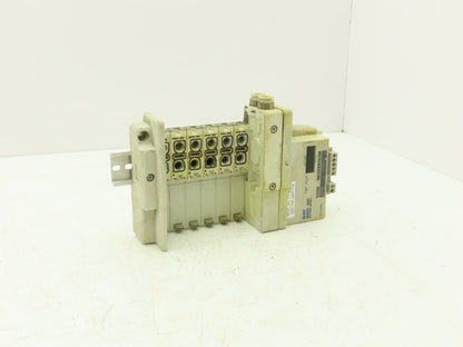 SMC SS5Q23-06SDQ-D-00T Pneumatic Manifold Devicenet 6 Station DIN mounted