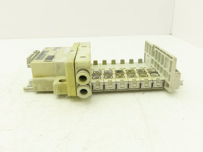 SMC SS5Q23-06SDQ-D-00T Pneumatic Manifold Devicenet 6 Station DIN mounted