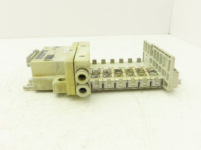 SMC SS5Q23-06SDQ-D-00T Pneumatic Manifold Devicenet 6 Station DIN mounted