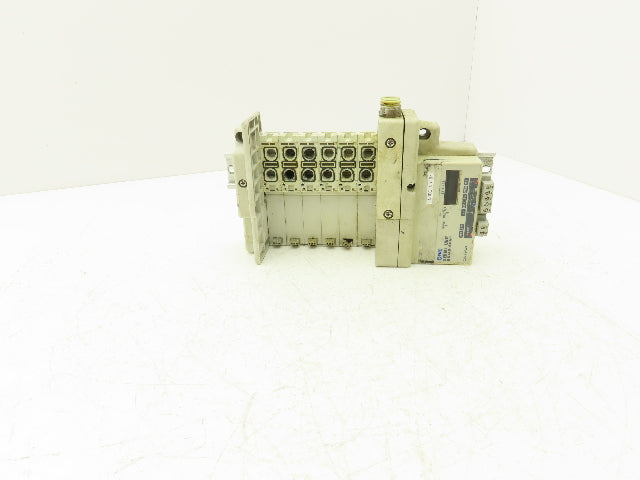 SMC SS5Q23-06SDQ-D-00T Pneumatic Manifold Devicenet 6 Station DIN mounted