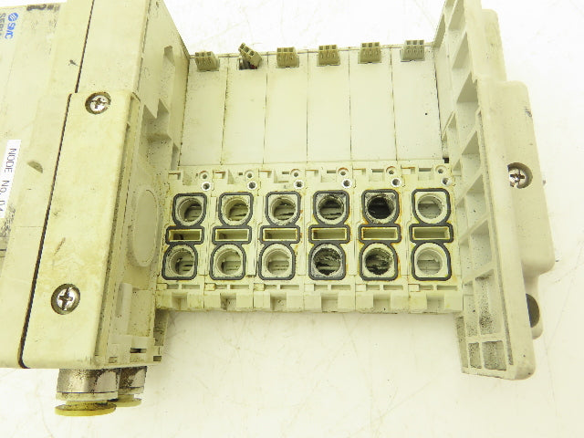 SMC SS5Q23-06SDQ-D-00T Pneumatic Manifold Devicenet 6 Station DIN mounted