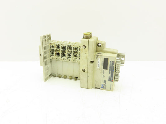 SMC SS5Q23-06SDQ-D-00T Pneumatic Manifold Devicenet 6 Station DIN mounted