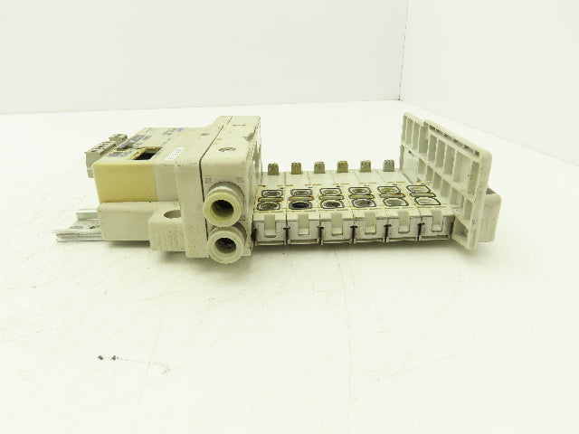 SMC SS5Q23-06SDQ-D-00T Pneumatic Manifold Devicenet 6 Station DIN mounted