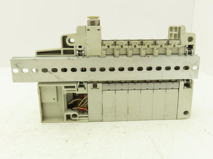 SMC SS5Q23-06SDQ-D-00T Pneumatic Manifold Devicenet 6 Station DIN mounted