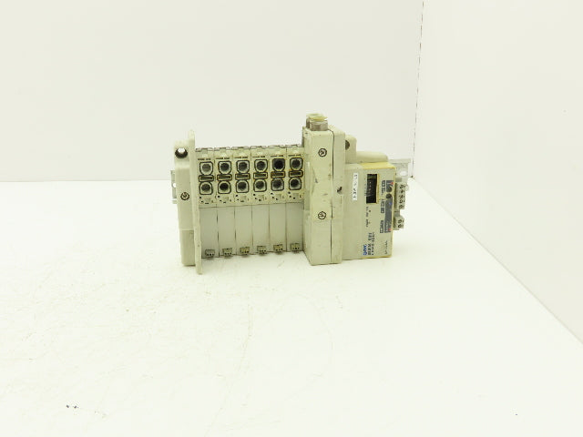 SMC SS5Q23-06SDQ-D-00T Pneumatic Manifold Devicenet 6 Station DIN mounted
