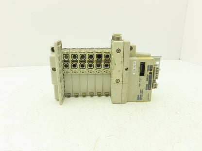 SMC SS5Q23-06SDQ-D-00T Pneumatic Manifold Devicenet 6 Station DIN mounted