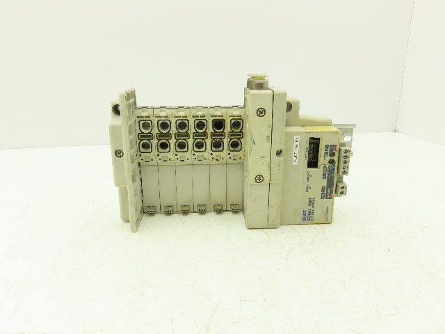 SMC SS5Q23-06SDQ-D-00T Pneumatic Manifold Devicenet 6 Station DIN mounted