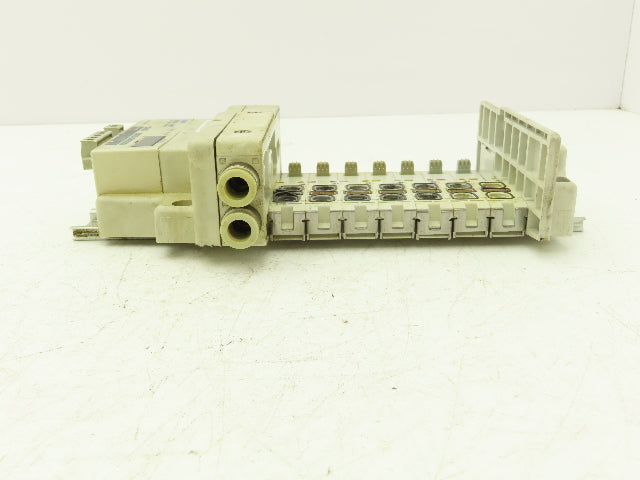 SMC SS5Q23-07SDQ-D-00T Pneumatic Manifold Devicenet 7 Station DIN mounted