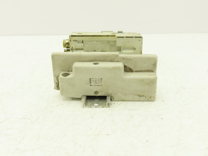 SMC SS5Q23-07SDQ-D-00T Pneumatic Manifold Devicenet 7 Station DIN mounted