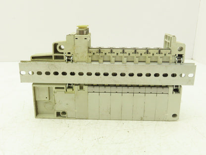 SMC SS5Q23-07SDQ-D-00T Pneumatic Manifold Devicenet 7 Station DIN mounted