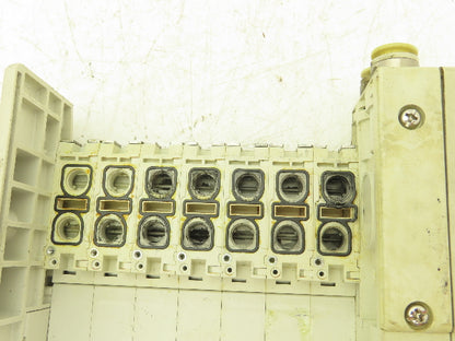 SMC SS5Q23-07SDQ-D-00T Pneumatic Manifold Devicenet 7 Station DIN mounted