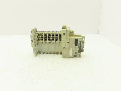 SMC SS5Q23-07SDQ-D-00T Pneumatic Manifold Devicenet 7 Station DIN mounted