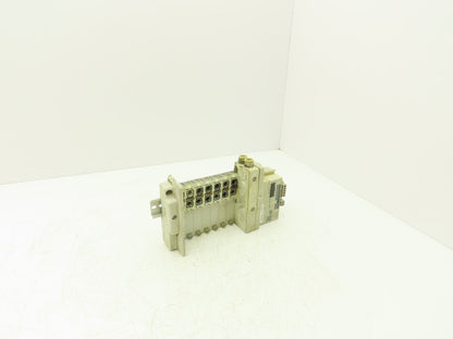 SMC SS5Q23-07SDQ-D-00T Pneumatic Manifold Devicenet 7 Station DIN mounted