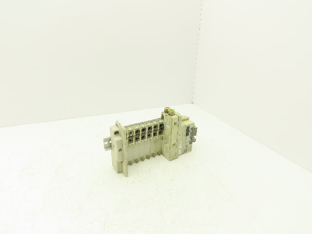 SMC SS5Q23-07SDQ-D-00T Pneumatic Manifold Devicenet 7 Station DIN mounted