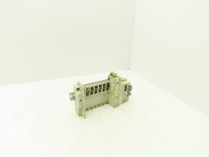 SMC SS5Q23-07SDQ-D-00T Pneumatic Manifold Devicenet 7 Station DIN mounted