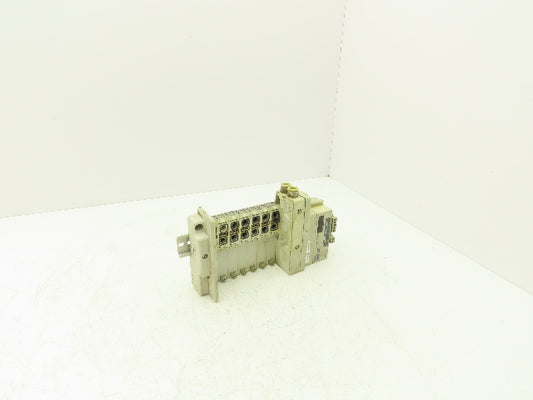 SMC SS5Q23-07SDQ-D-00T Pneumatic Manifold Devicenet 7 Station DIN mounted