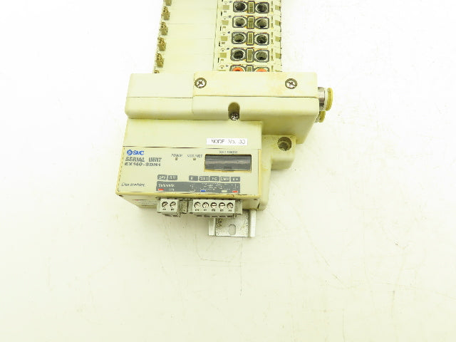 SMC SS5Q23-08SDQ-D-00T Pneumatic Manifold Devicenet 8 Station DIN mounted