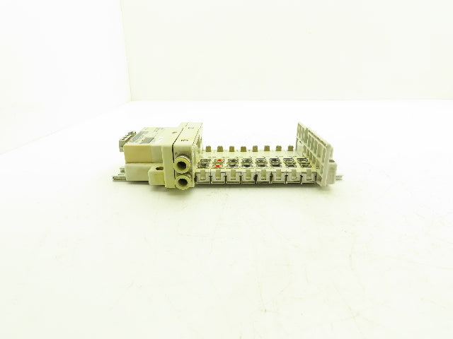 SMC SS5Q23-08SDQ-D-00T Pneumatic Manifold Devicenet 8 Station DIN mounted