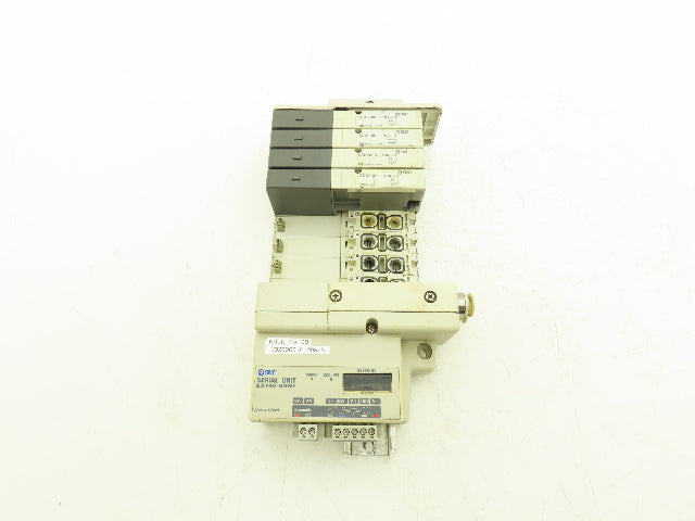 SMC SS5Q23-08SDQ-D-00T Pneumatic Manifold Devicenet 8 Station DIN mounted
