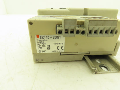 SMC SS5Q23-08SDQ-D-00T Pneumatic Manifold Devicenet 8 Station DIN mounted