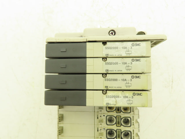 SMC SS5Q23-08SDQ-D-00T Pneumatic Manifold Devicenet 8 Station DIN mounted