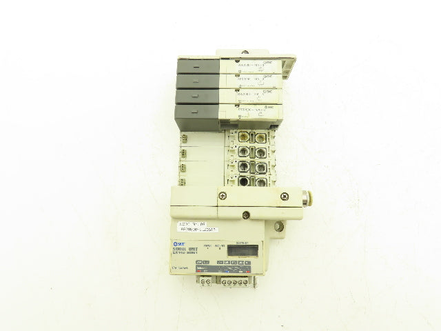 SMC SS5Q23-08SDQ-D-00T Pneumatic Manifold Devicenet 8 Station DIN mounted